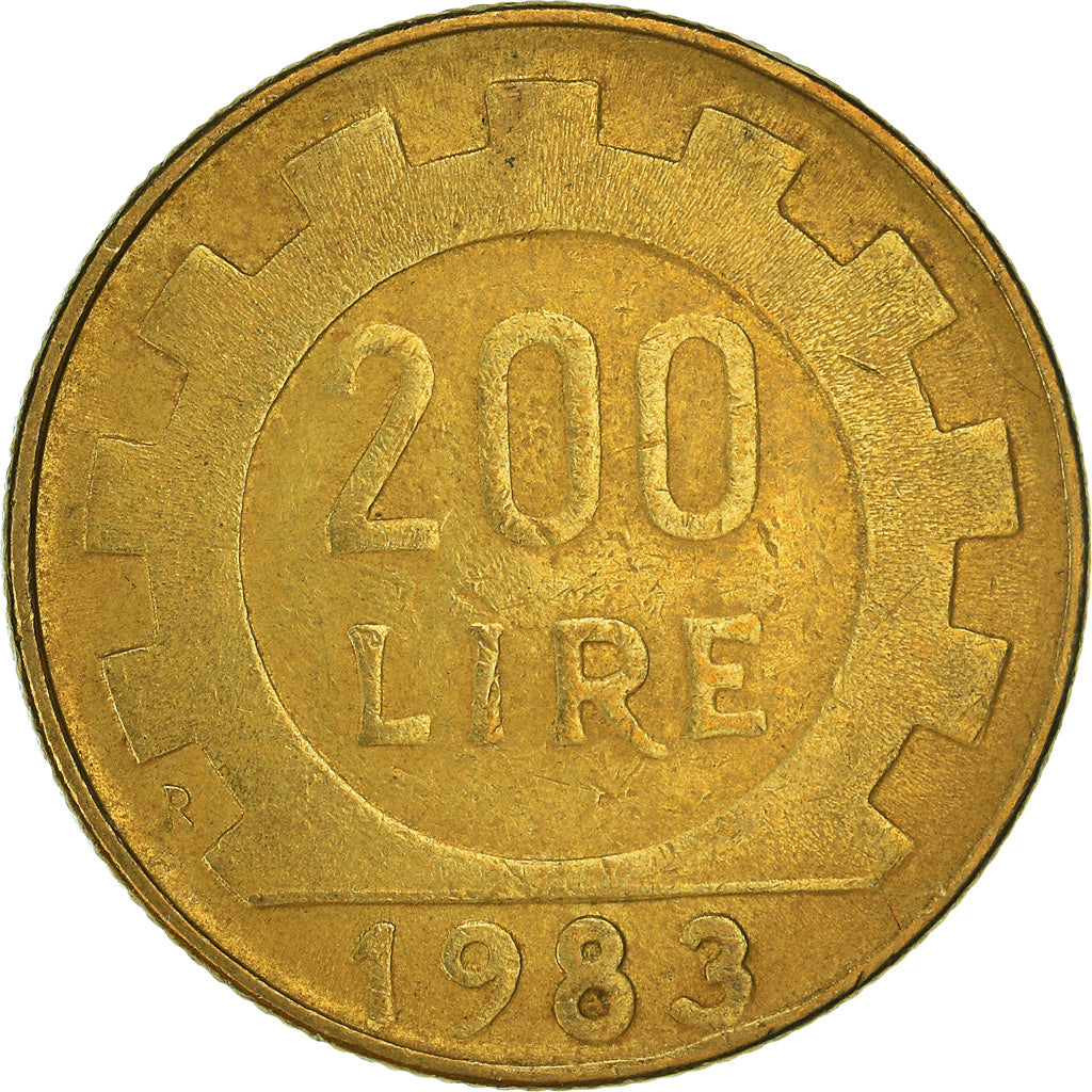 Moneta, Italia, 200 Lire, 1983