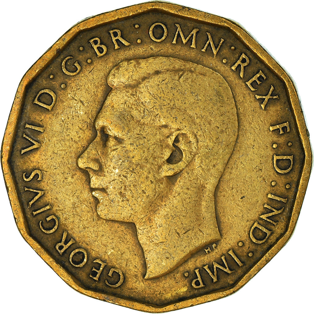 Moneta, Wielka Brytania, 3 Pence, 1942