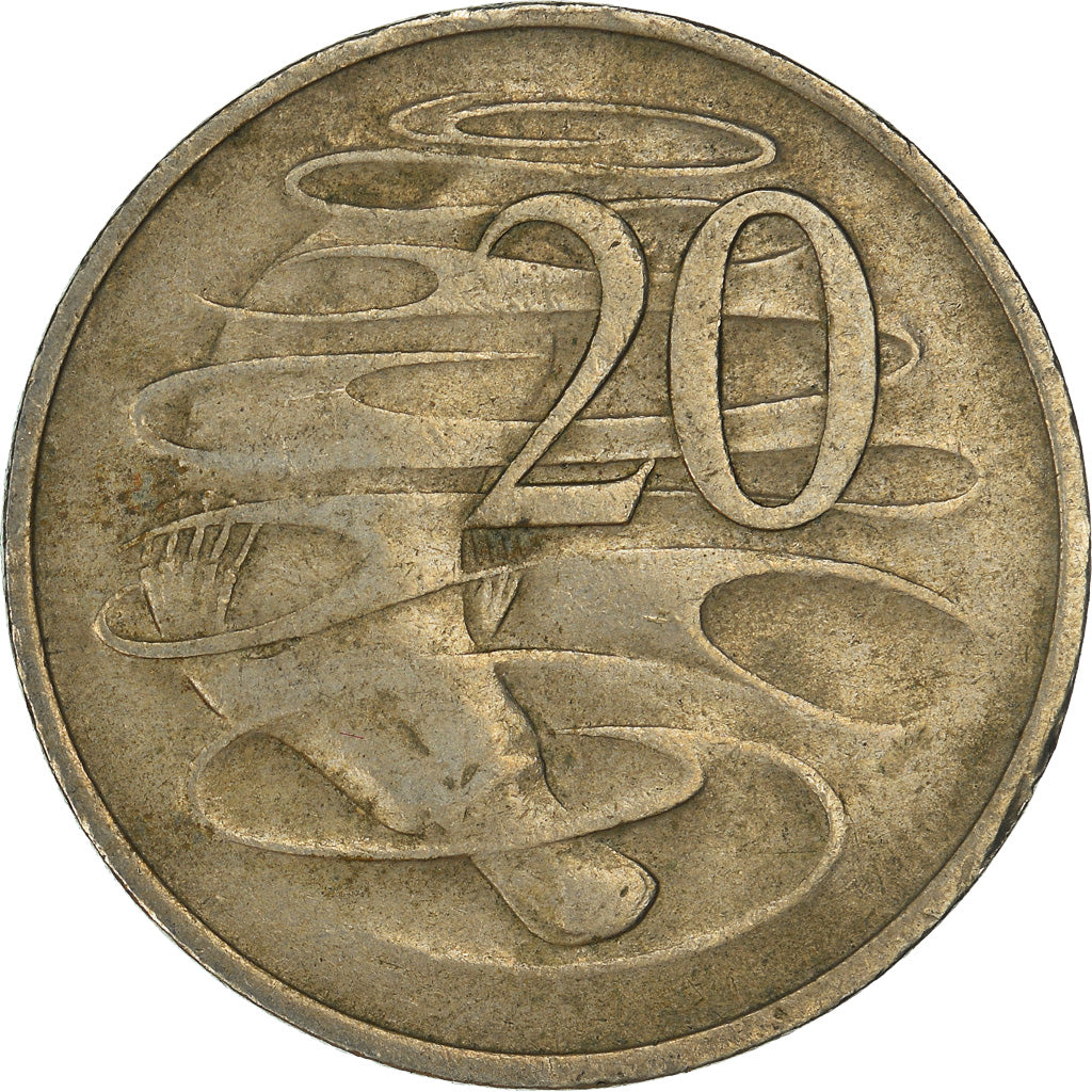 Münze, 20 Cents, 1970