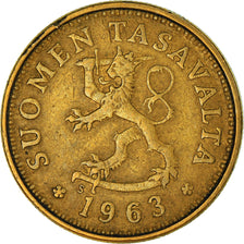 Moneta, Finlandia, 10 Pennia, 1963