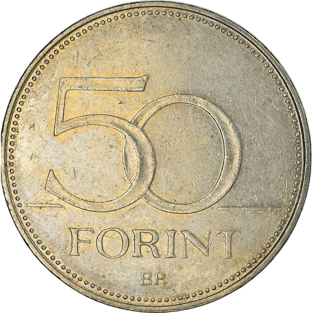 Coin, Hungary, 50 Forint, 2007