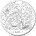 Coin, France, Monnaie de Paris, 10 Euro, UEFA Euro 2016, 2016, MS(65-70), Silver