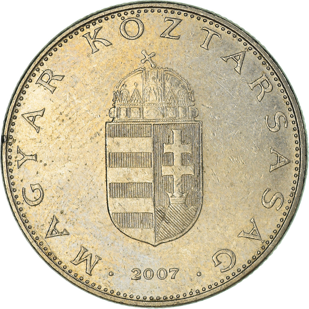 Moneda, Hungría, 10 Forint, 2007