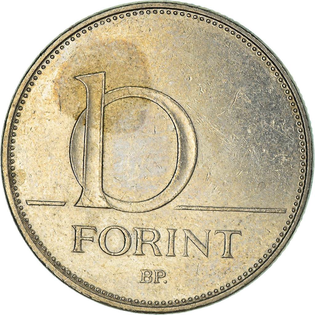 Moneda, Hungría, 10 Forint, 2007