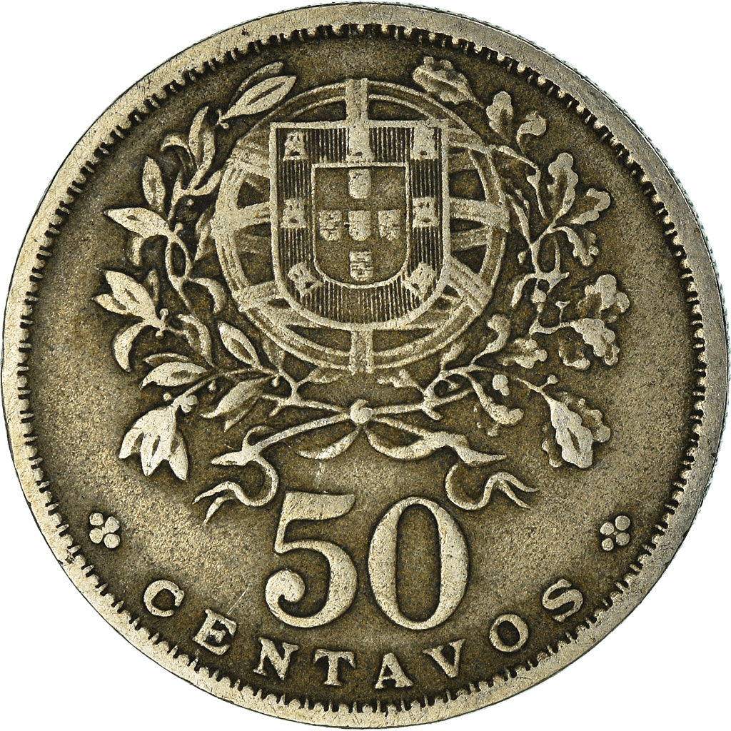 Munten, Portugal, 50 Centavos, 1946