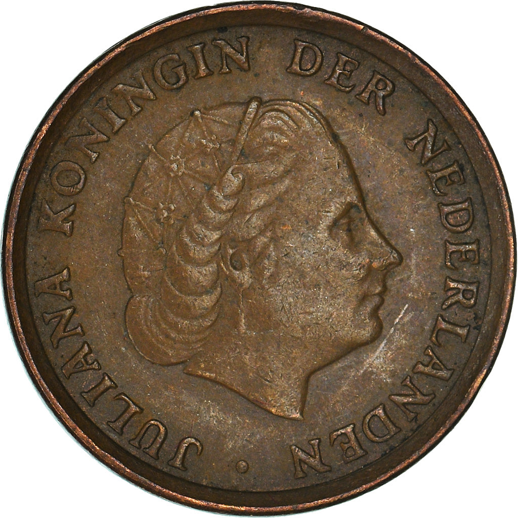 Coin, Netherlands, Cent, 1968