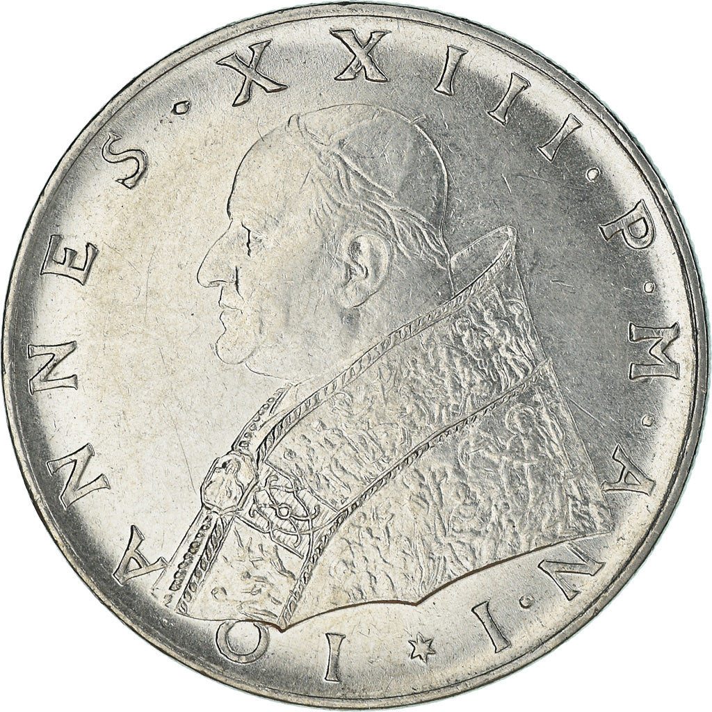 Moneta, PAŃSTWO WATYKAŃSKIE, 100 Lire, 1959