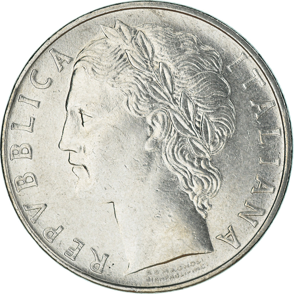 Moneda, Italia, 100 Lire, 1970