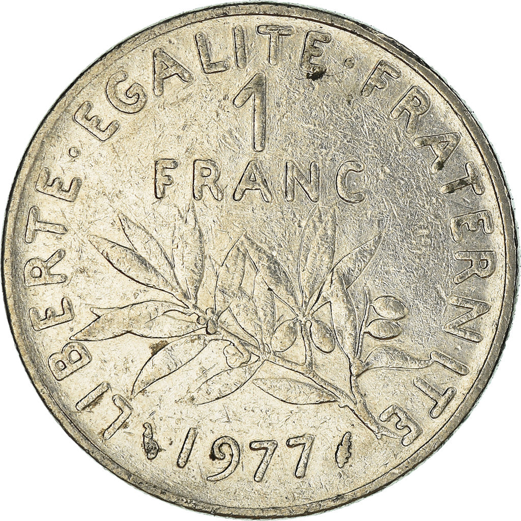 Munten, Frankrijk, Franc, 1977