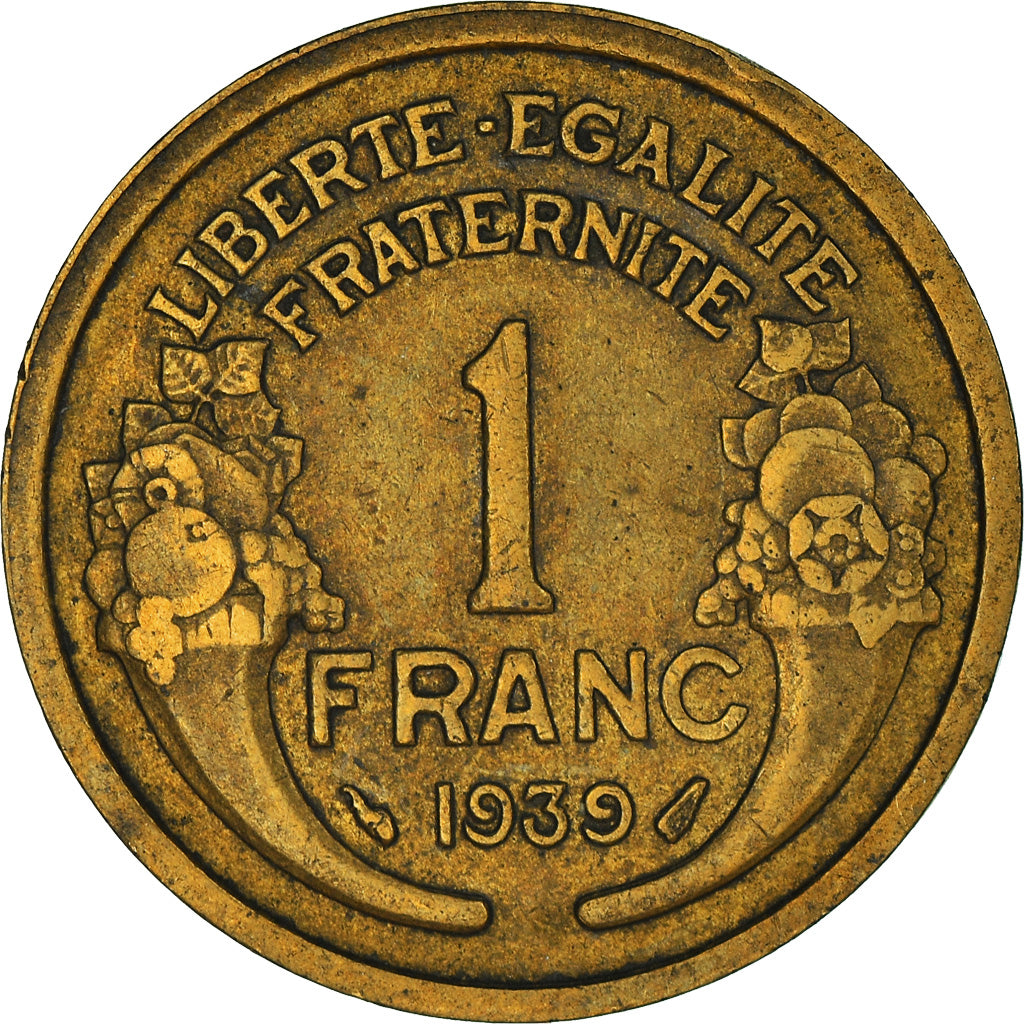 Moeda, França, Franc, 1939