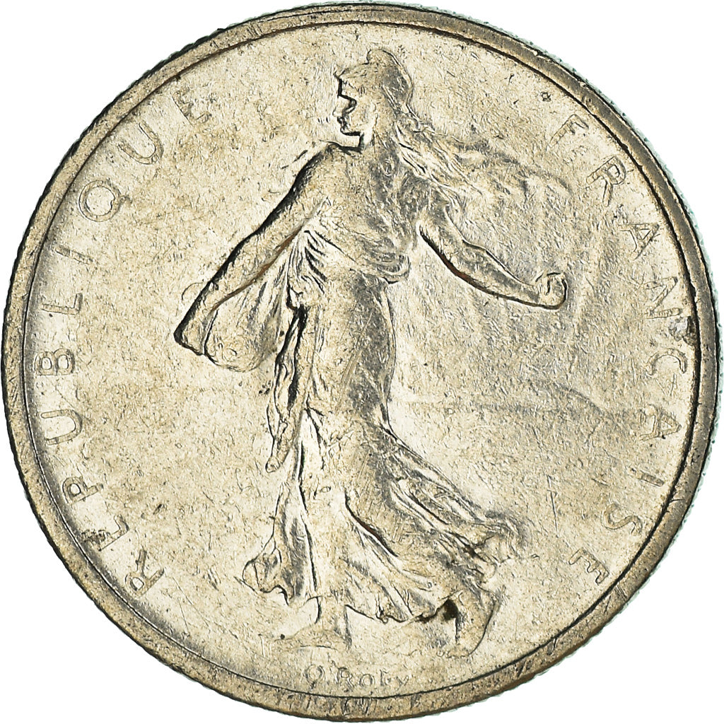 Moneda, Francia, 1/2 Franc, 1965