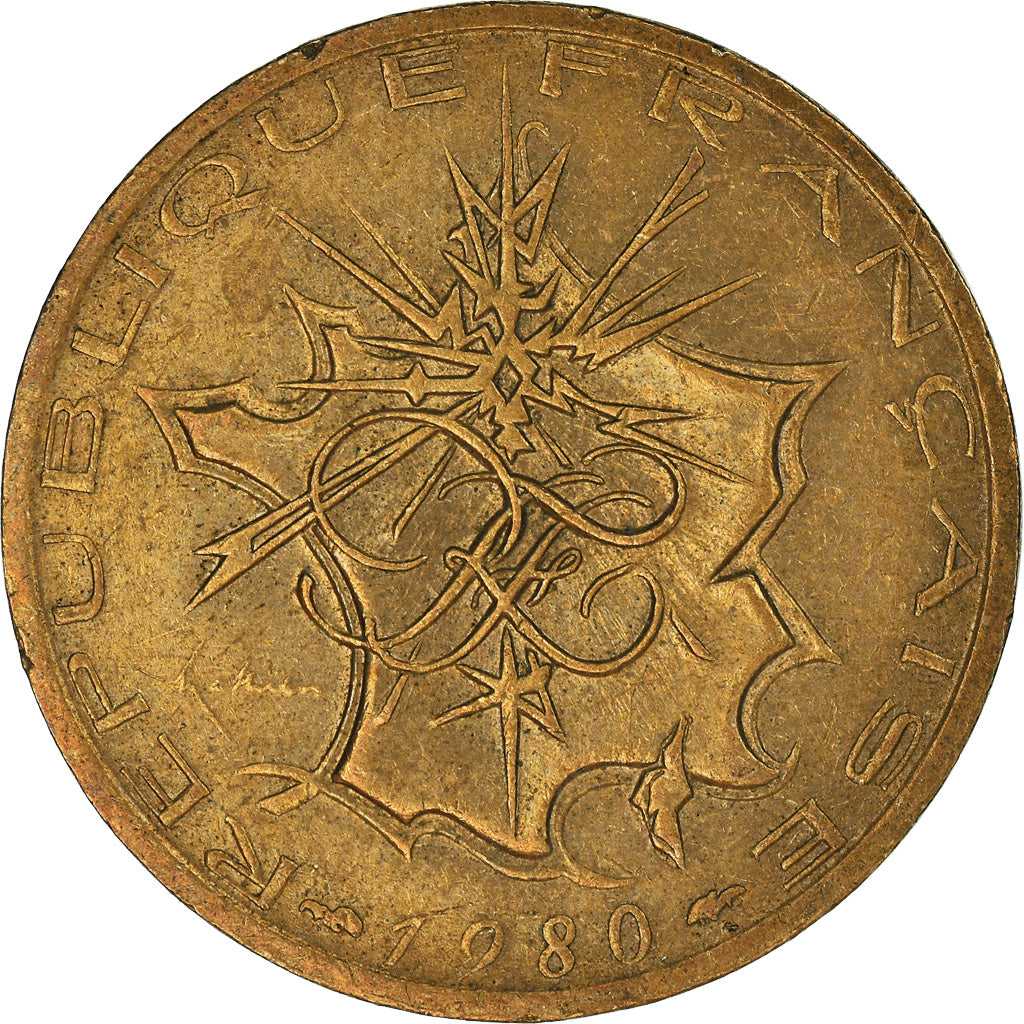 Münze, Frankreich, 10 Francs, 1980
