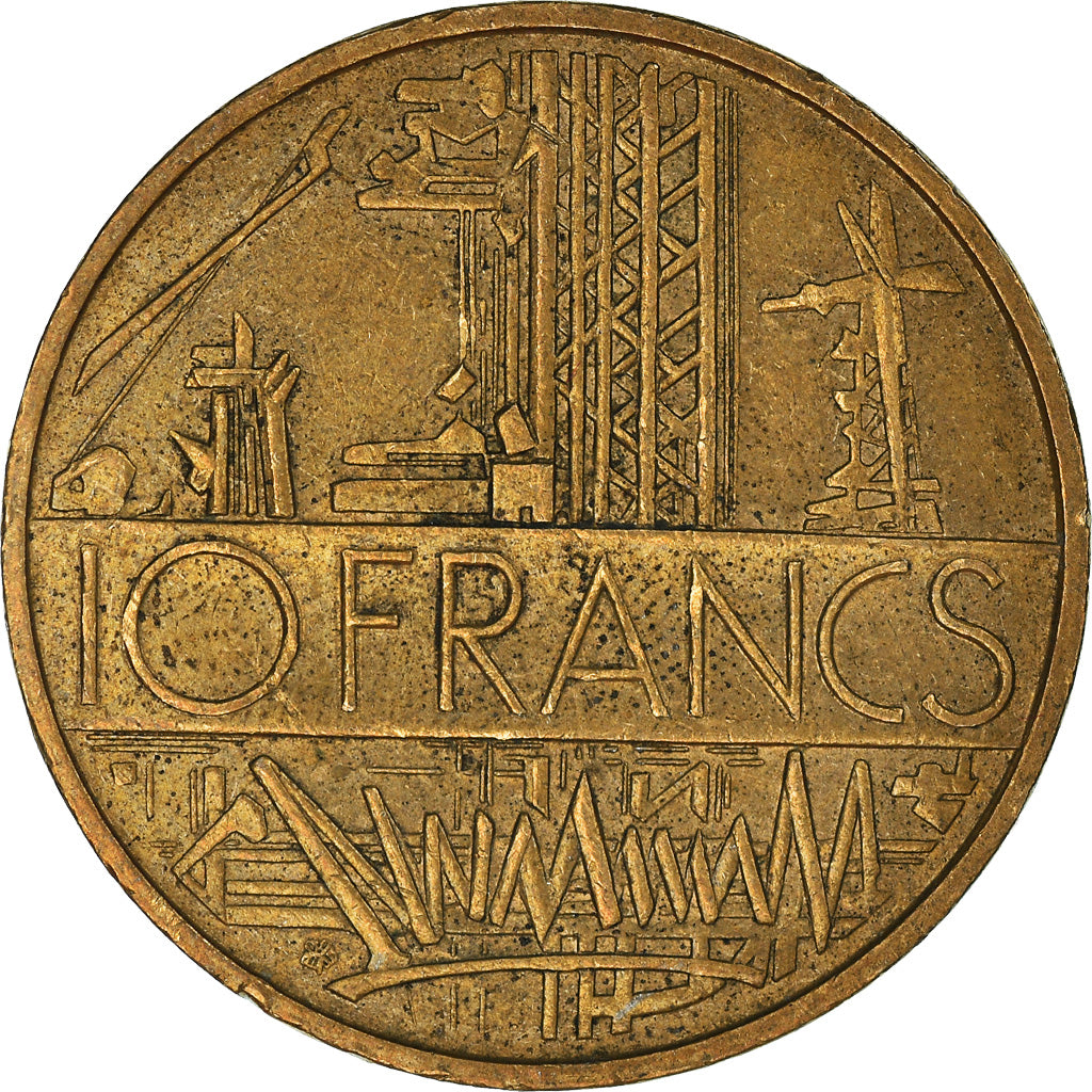 Münze, Frankreich, 10 Francs, 1980