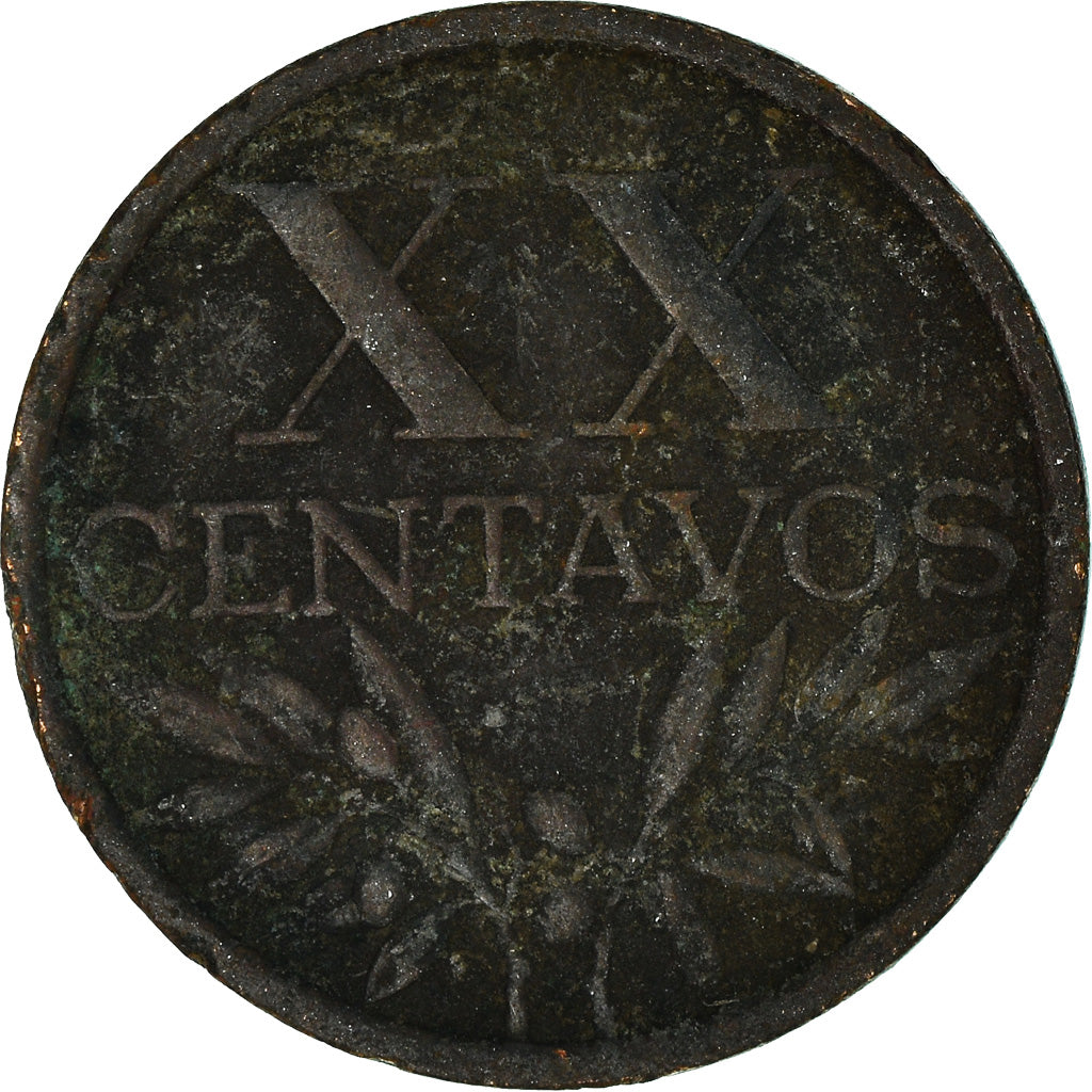 Munten, Portugal, 20 Centavos, 1965