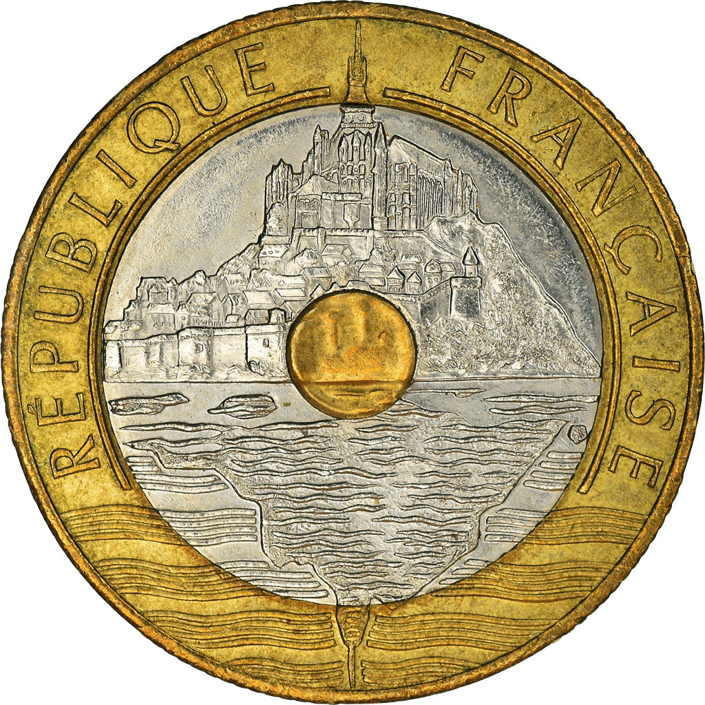 Moneta, Francja, 20 Francs, 1992