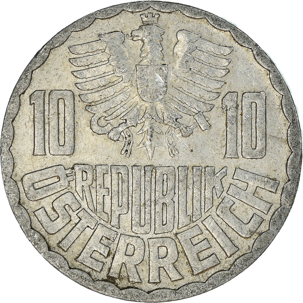 Coin, Austria, 10 Groschen, 1961