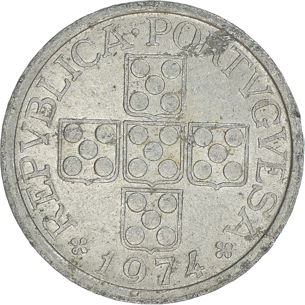 Moneta, Portogallo, 10 Centavos, 1974