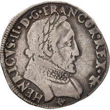 France, François II, Teston, 1560, Bayonne, TB+, Argent, Sombart:4592
