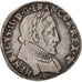 France, François II, Teston, 1560, Bayonne, TB+, Argent, Sombart:4592