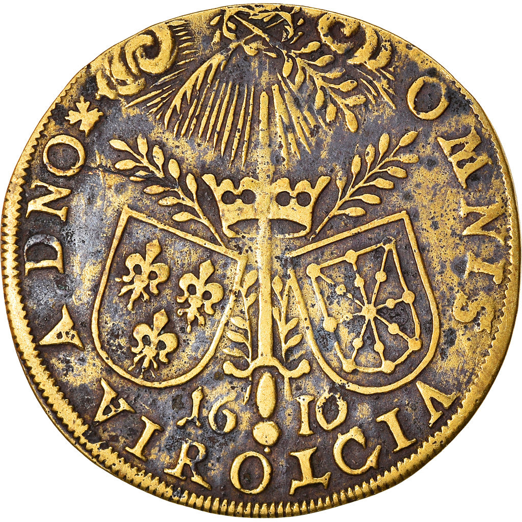 Francia, Token, Royal, Henri IV Le Grand, History, 1610, BB, Ottone