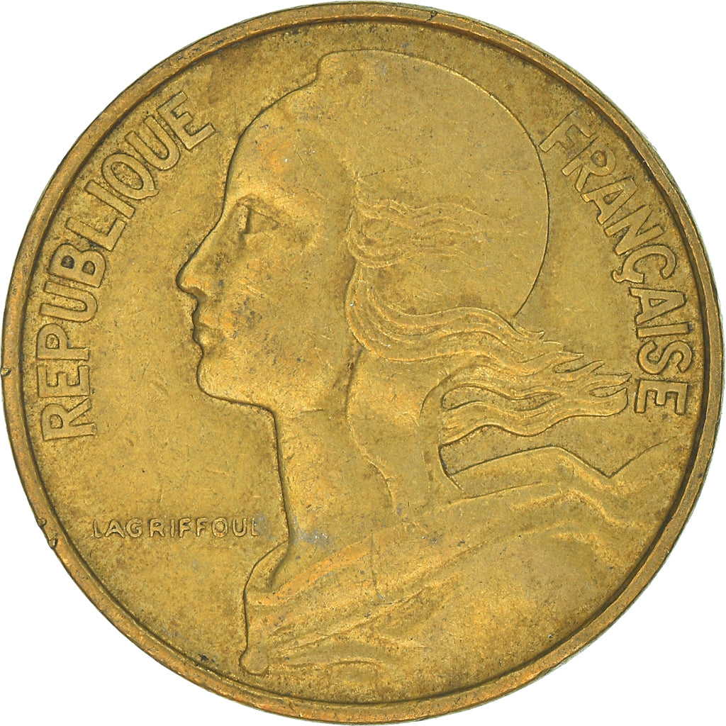 Monnaie, France, 10 Centimes, 1969