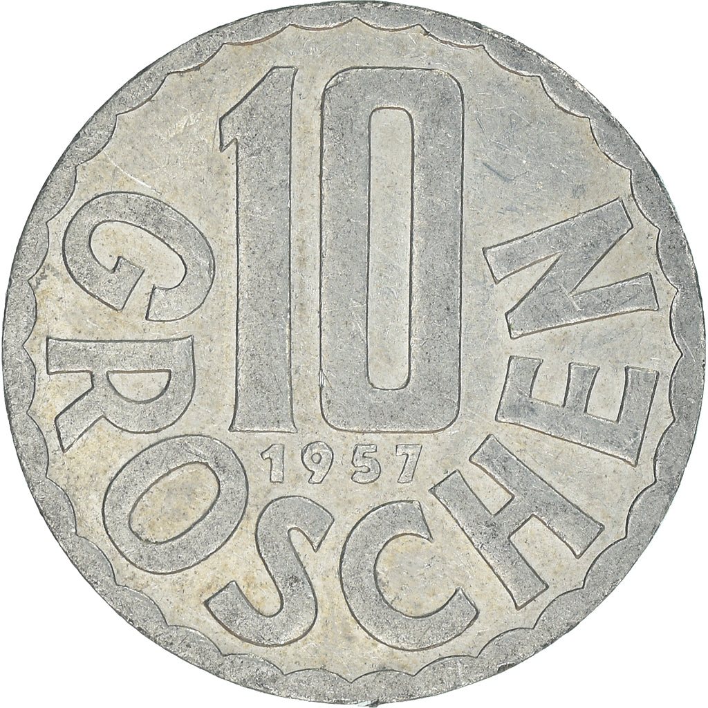 Coin, Austria, 10 Groschen, 1957