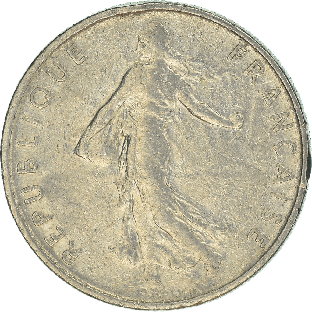 Monnaie, France, 1/2 Franc, 1966