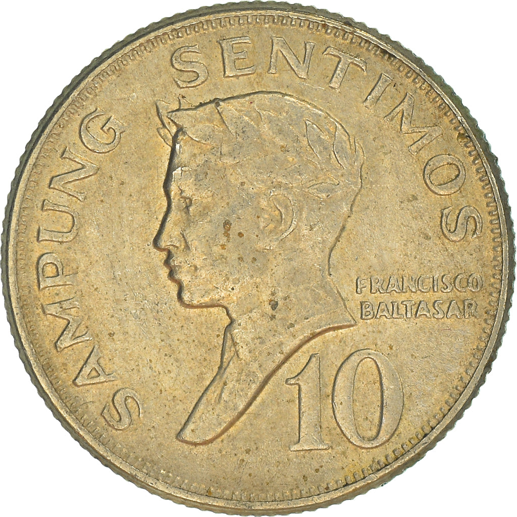 Münze, Philippinen, 10 Sentimos, 1971