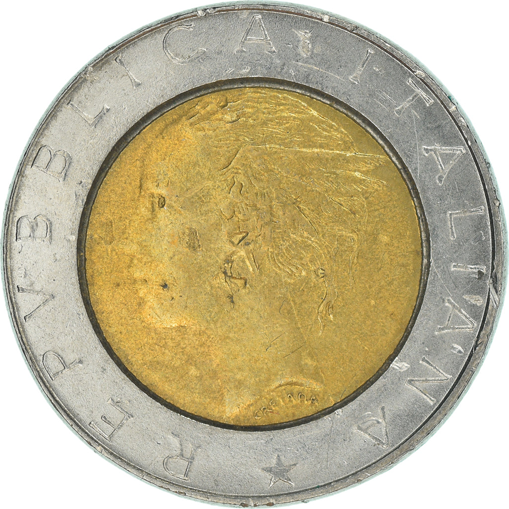 Munten, Italië, 500 Lire, 1988