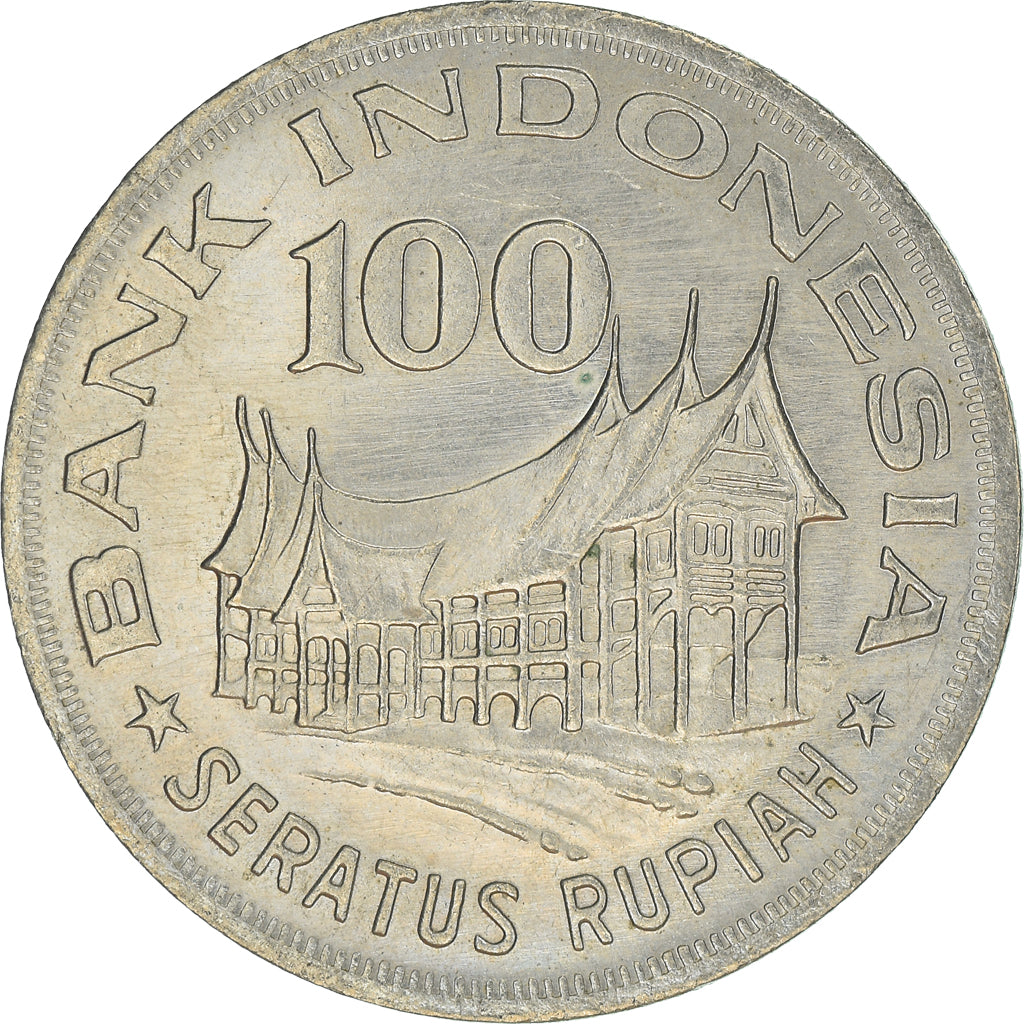 Moneta, Indonesia, 100 Rupiah, 1978