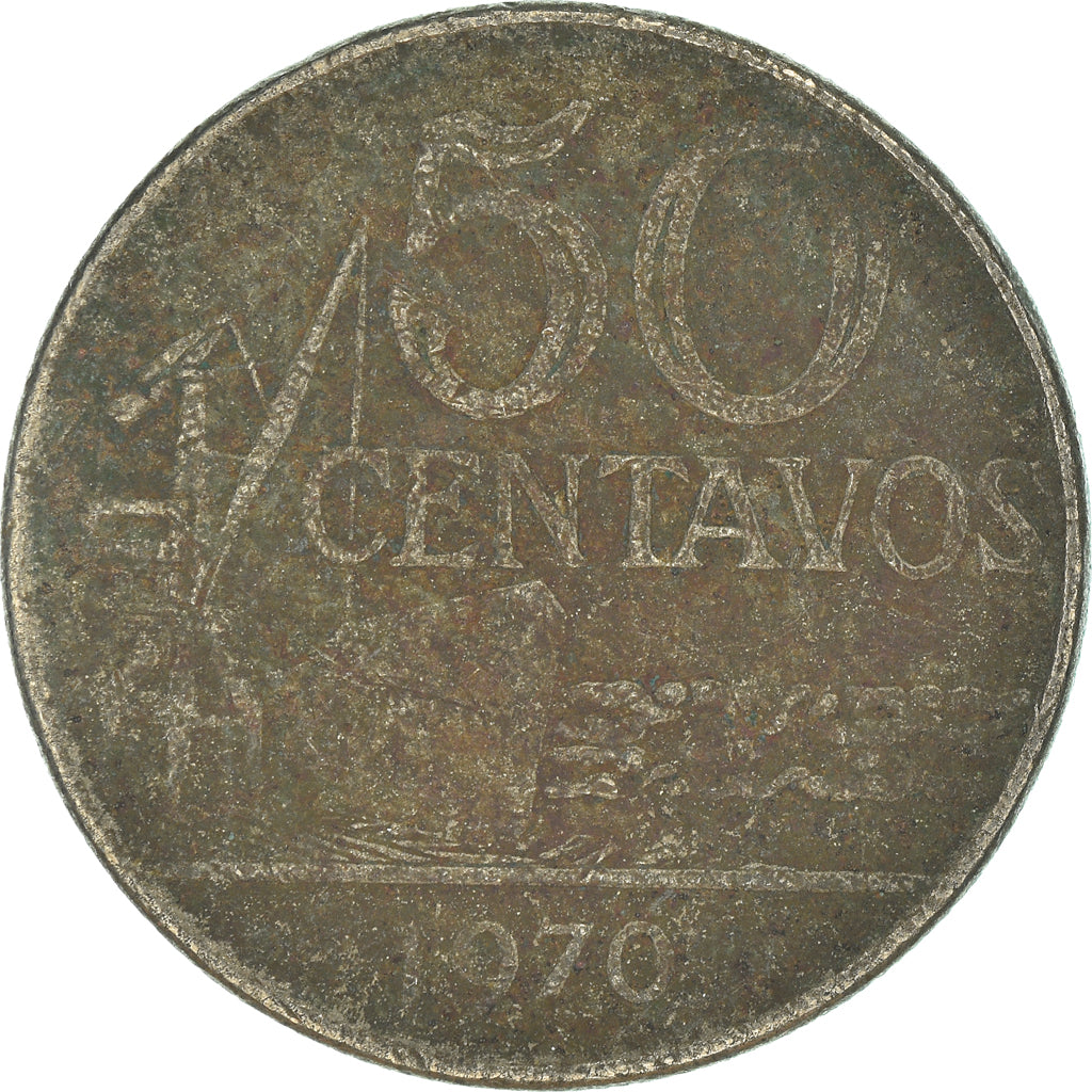 Moeda, Brasil, 50 Centavos, 1970