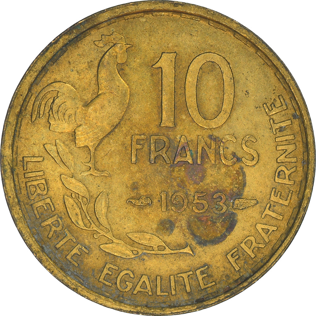 Coin, France, 10 Francs, 1953
