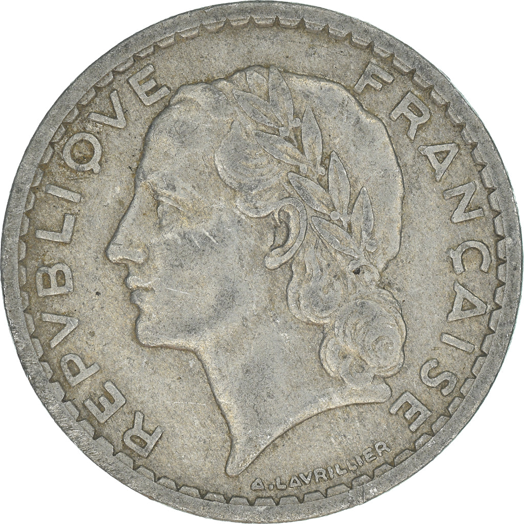 Moneda, Francia, 5 Francs, 1945