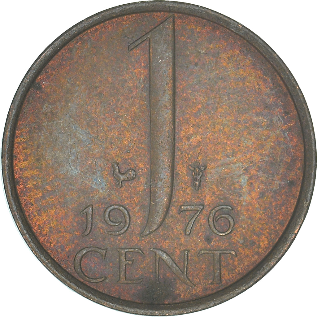 Coin, Netherlands, Cent, 1976