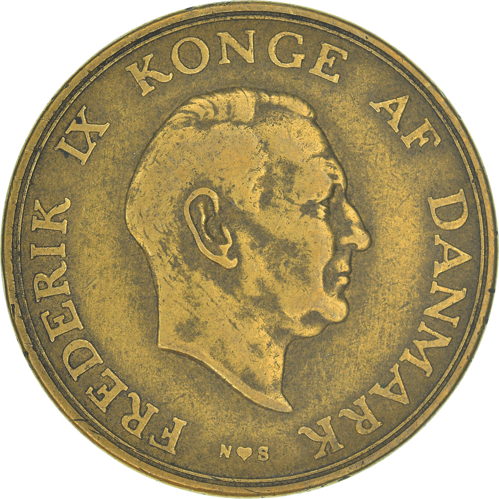 Monnaie, Danemark, 2 Kroner, 1952