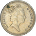Moneda, Gran Bretaña, 5 Pence, 1990