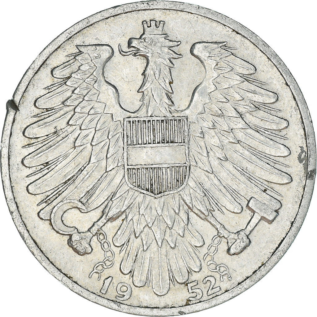 Munten, Oostenrijk, Schilling, 1952
