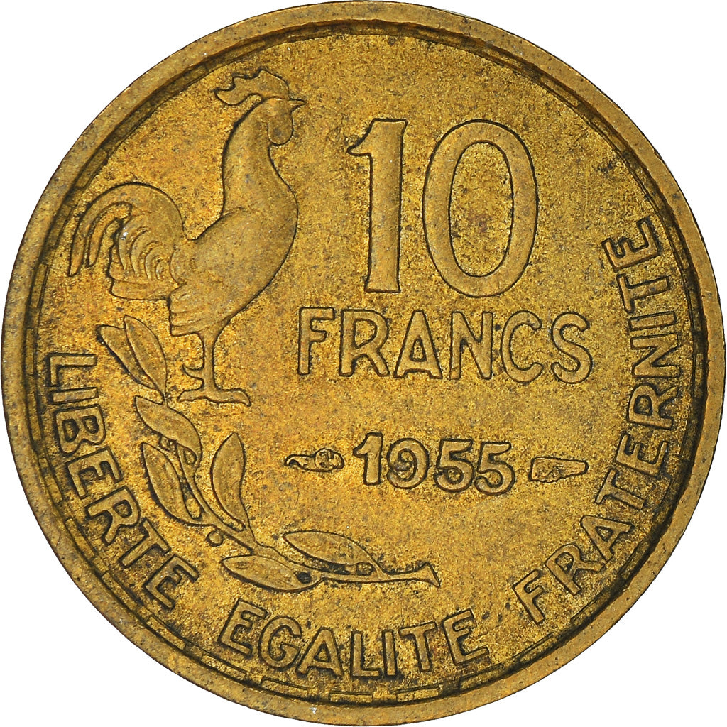 Coin, France, 10 Francs, 1955