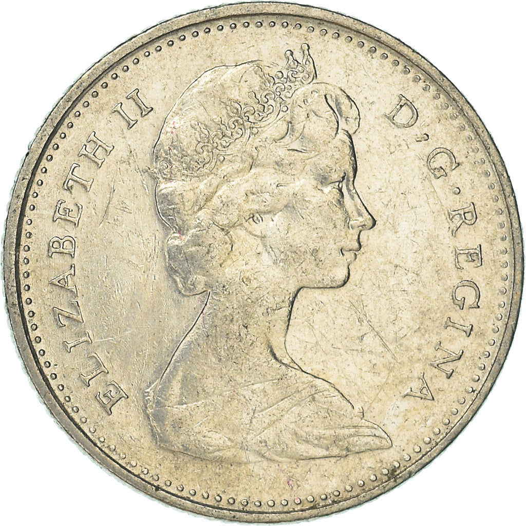 Münze, Kanada, 10 Cents, 1973