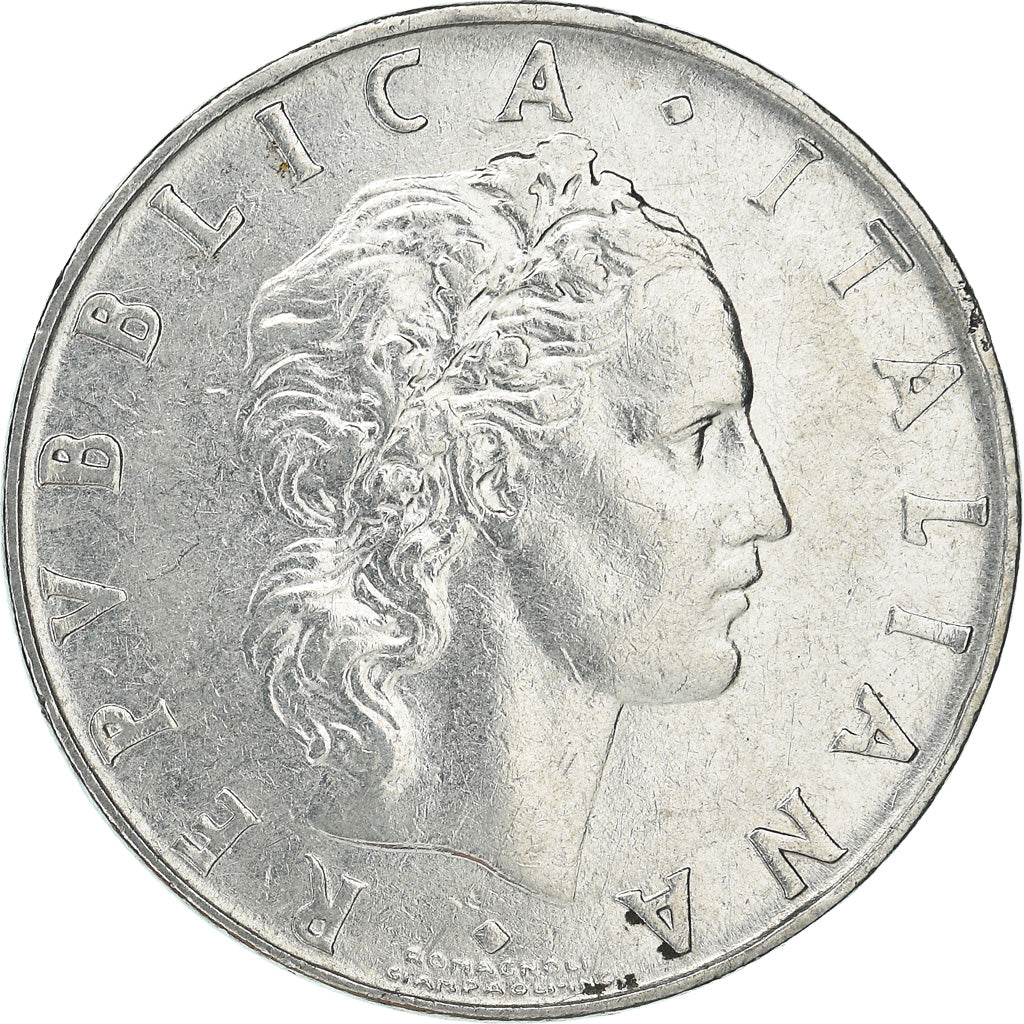 Monnaie, Italie, 50 Lire, 1963