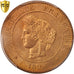 Coin, France, Cérès, 5 Centimes, 1896, Paris, PCGS, MS64+RD, MS(64), Bronze
