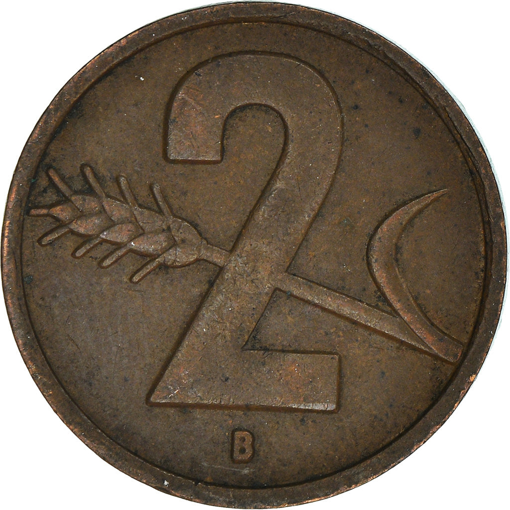 Moneta, Svizzera, 2 Rappen, 1948