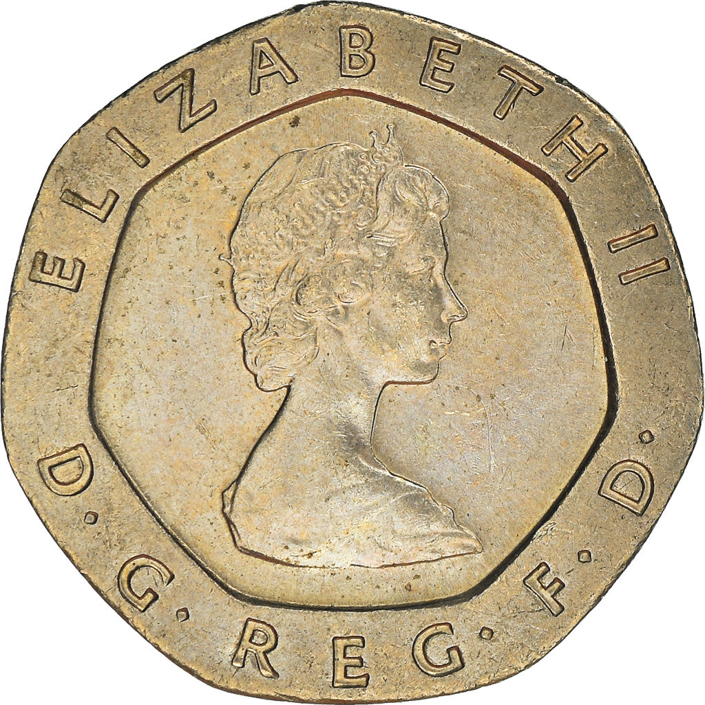 Münze, Großbritannien, 20 Pence, 1982
