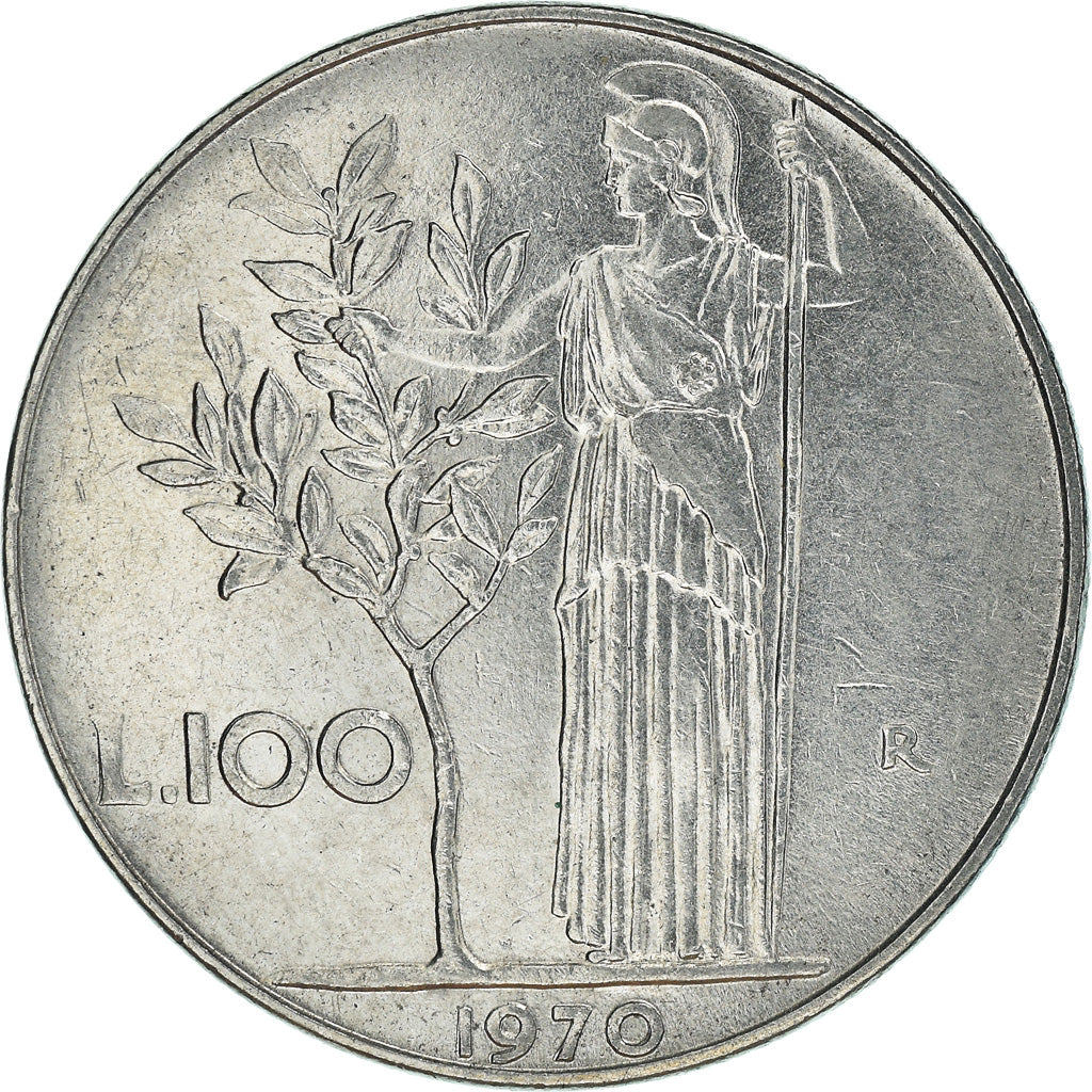Coin, Italy, 100 Lire, 1970