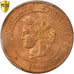 France, Cérès, 5 Centimes, 1896, Paris, PCGS, MS64+RD, Bronze, KM:821.1