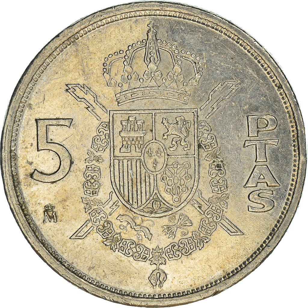 Moneta, Hiszpania, 5 Pesetas, 1984