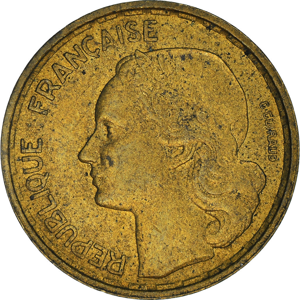 Coin, France, 10 Francs, 1955