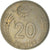 Moneta, Ungheria, 20 Forint, 1985