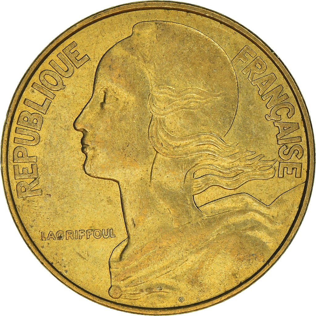 Munten, Frankrijk, 20 Centimes, 1978