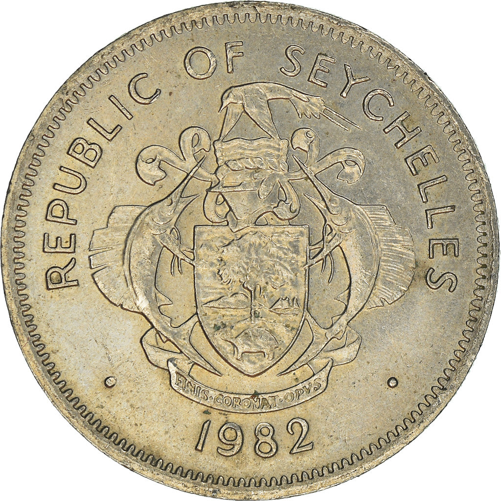 Moeda, Seicheles, Rupee, 1982